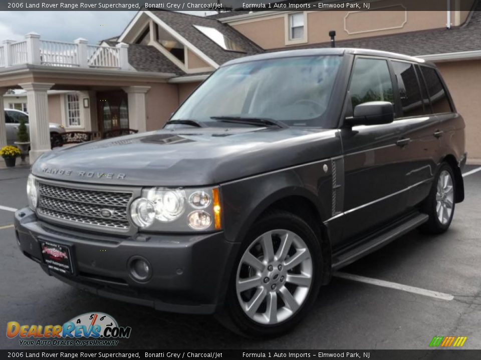 2006 Land Rover Range Rover Supercharged Bonatti Grey / Charcoal/Jet Photo #1