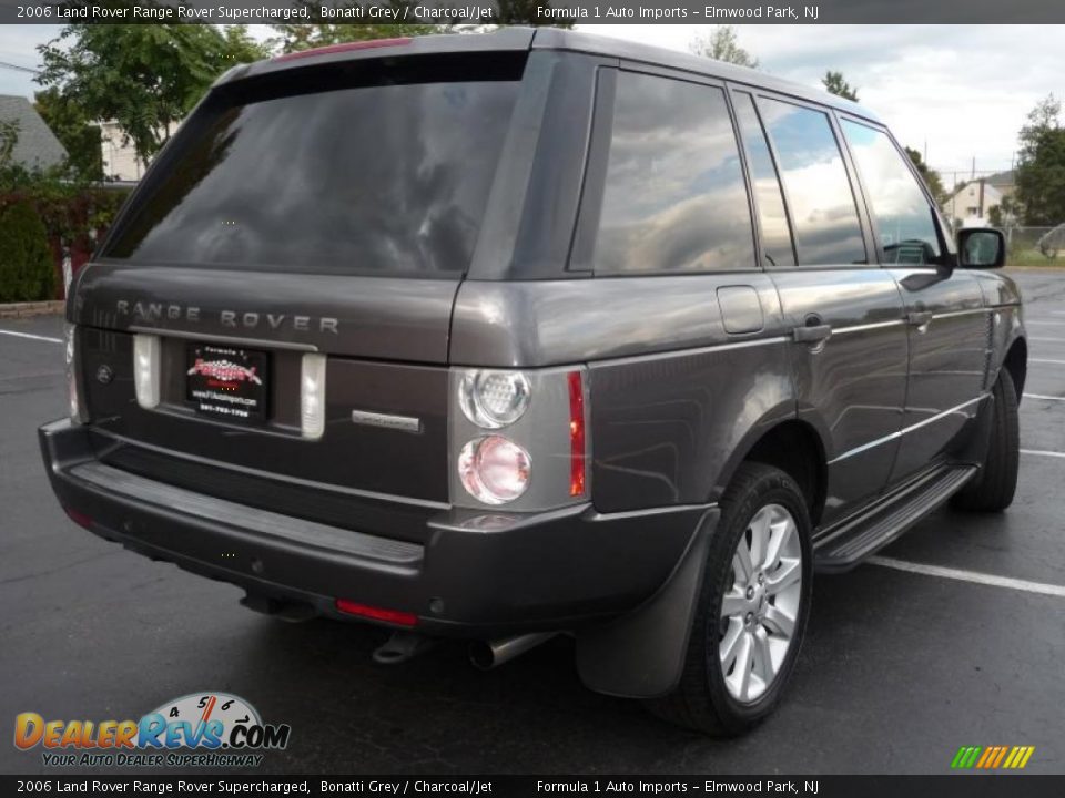 2006 Land Rover Range Rover Supercharged Bonatti Grey / Charcoal/Jet Photo #3