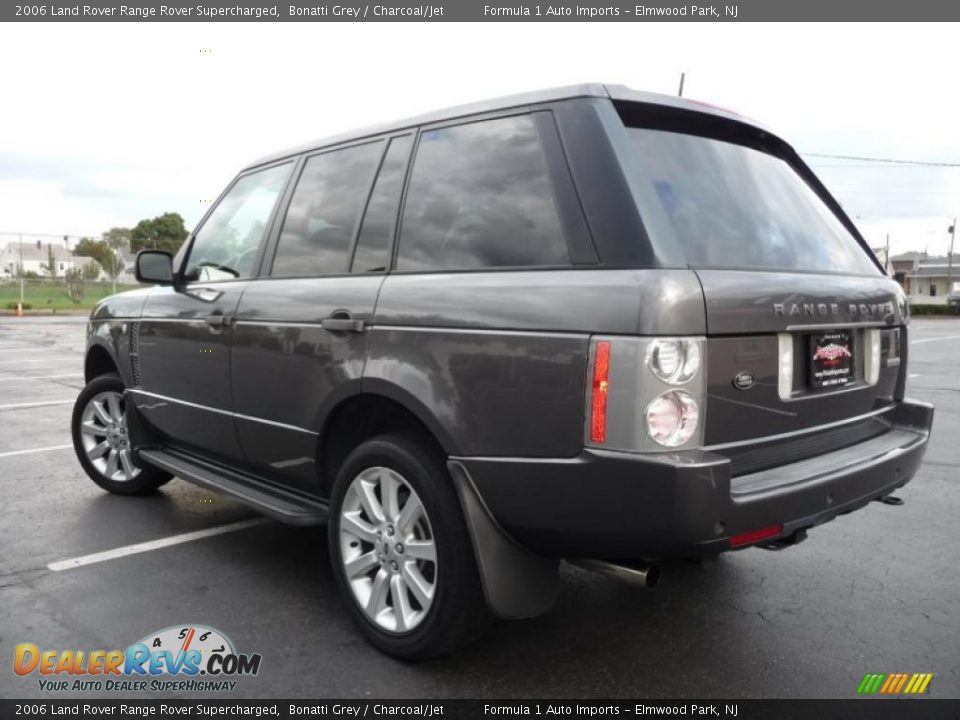2006 Land Rover Range Rover Supercharged Bonatti Grey / Charcoal/Jet Photo #4