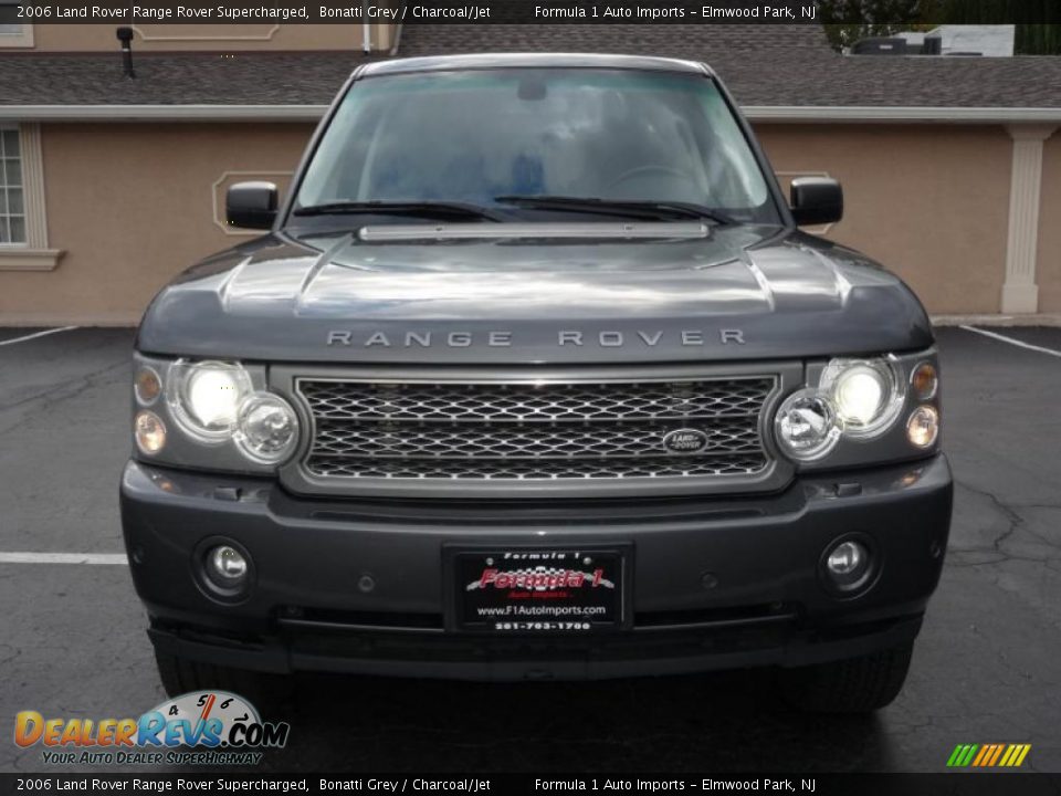 2006 Land Rover Range Rover Supercharged Bonatti Grey / Charcoal/Jet Photo #8