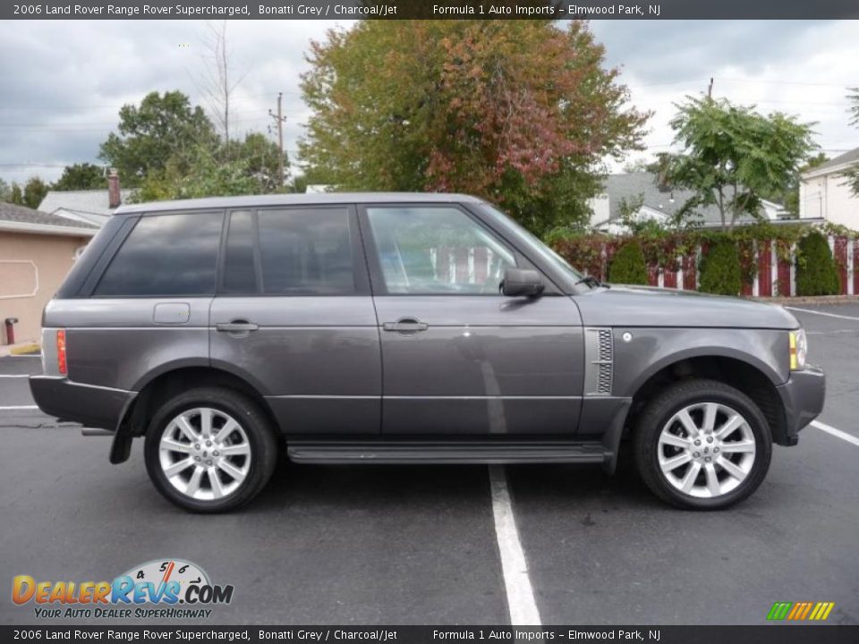 2006 Land Rover Range Rover Supercharged Bonatti Grey / Charcoal/Jet Photo #11