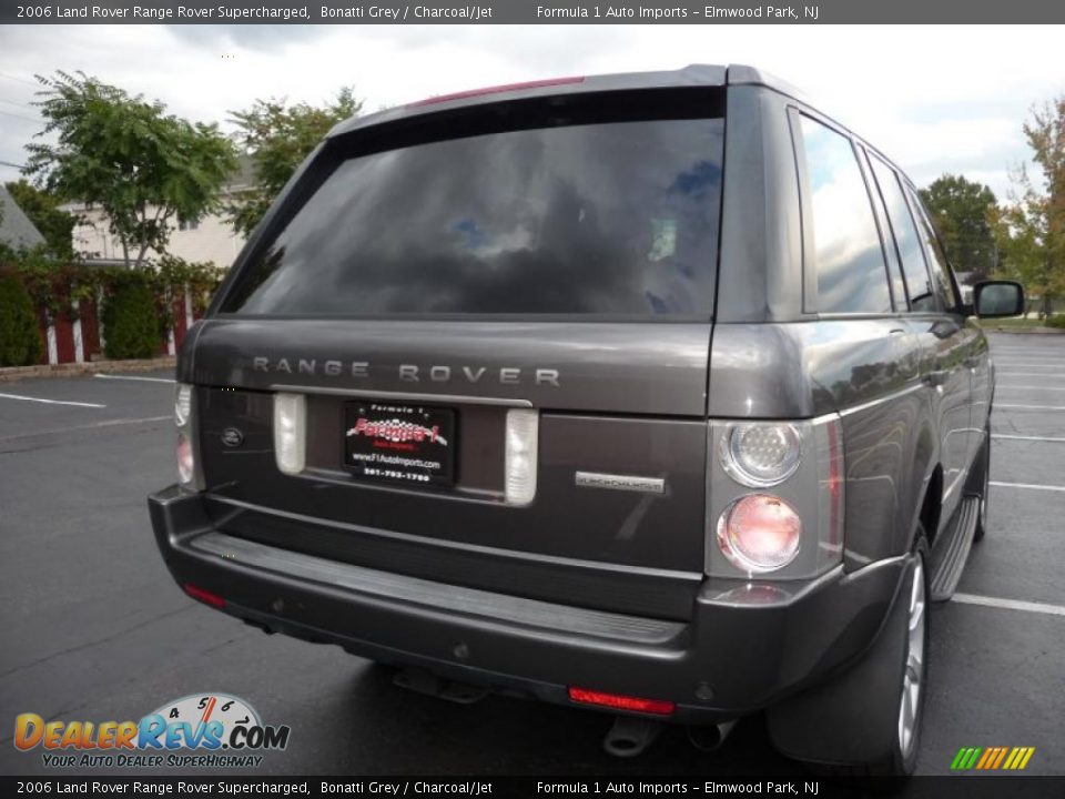 2006 Land Rover Range Rover Supercharged Bonatti Grey / Charcoal/Jet Photo #15