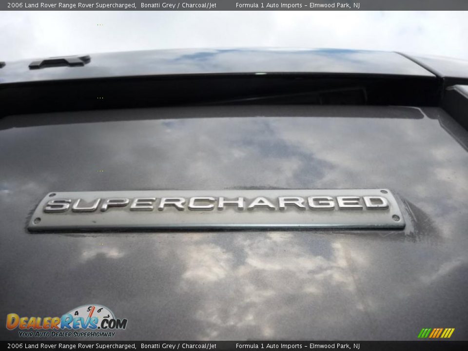 2006 Land Rover Range Rover Supercharged Bonatti Grey / Charcoal/Jet Photo #16