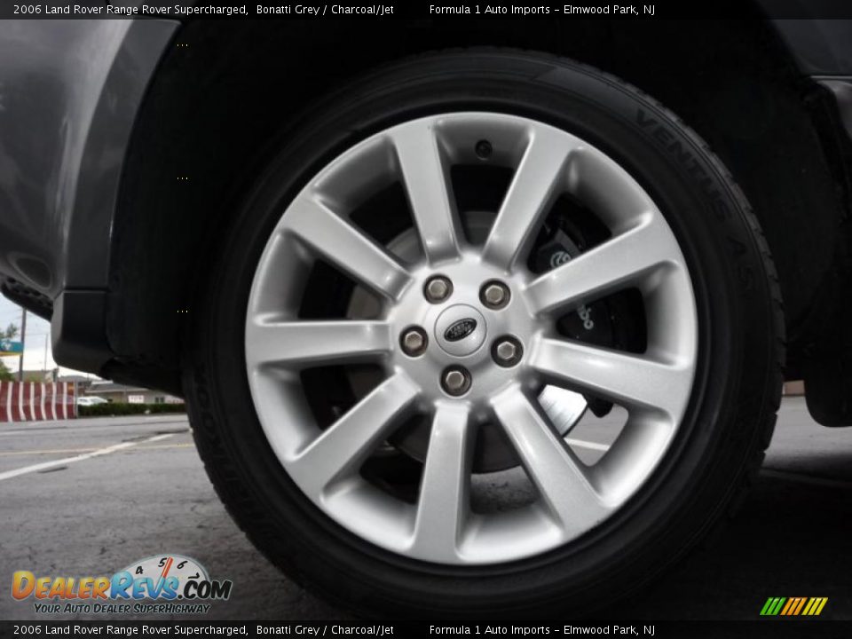 2006 Land Rover Range Rover Supercharged Bonatti Grey / Charcoal/Jet Photo #18
