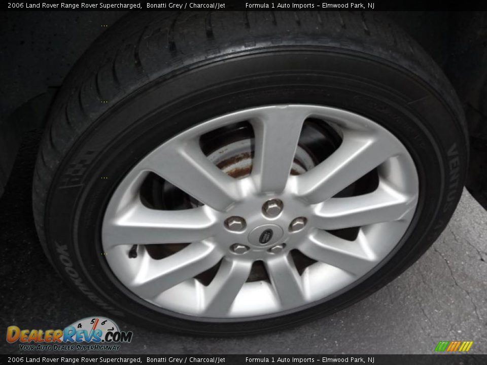2006 Land Rover Range Rover Supercharged Bonatti Grey / Charcoal/Jet Photo #19