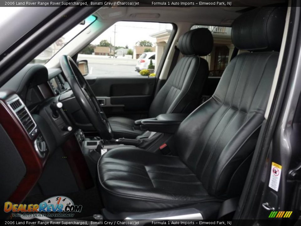 2006 Land Rover Range Rover Supercharged Bonatti Grey / Charcoal/Jet Photo #20