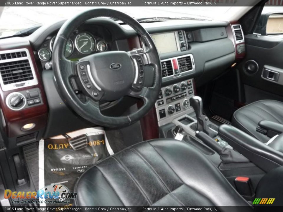 2006 Land Rover Range Rover Supercharged Bonatti Grey / Charcoal/Jet Photo #21