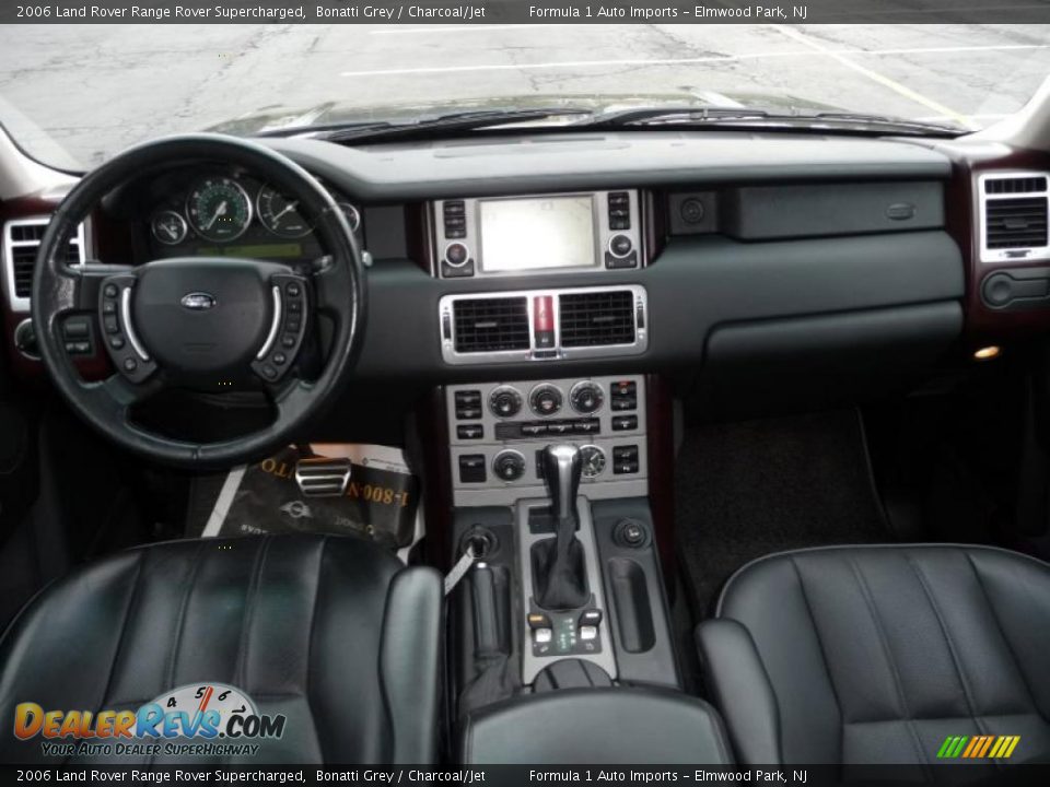 2006 Land Rover Range Rover Supercharged Bonatti Grey / Charcoal/Jet Photo #31