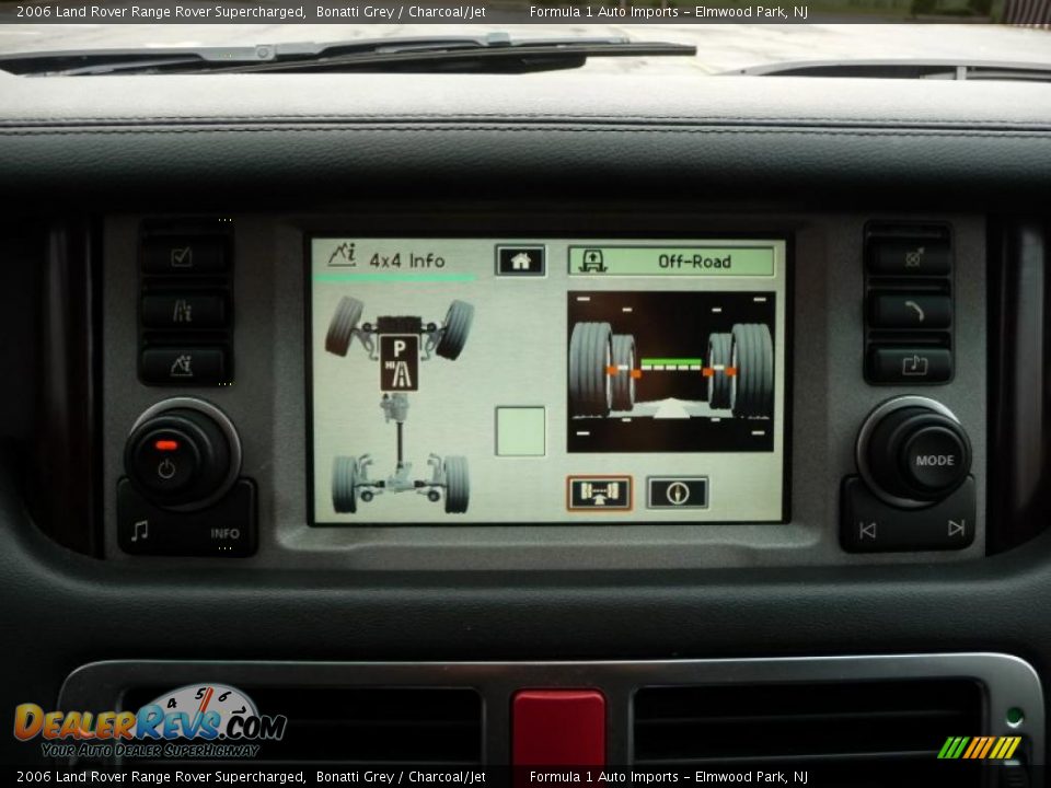 2006 Land Rover Range Rover Supercharged Bonatti Grey / Charcoal/Jet Photo #33