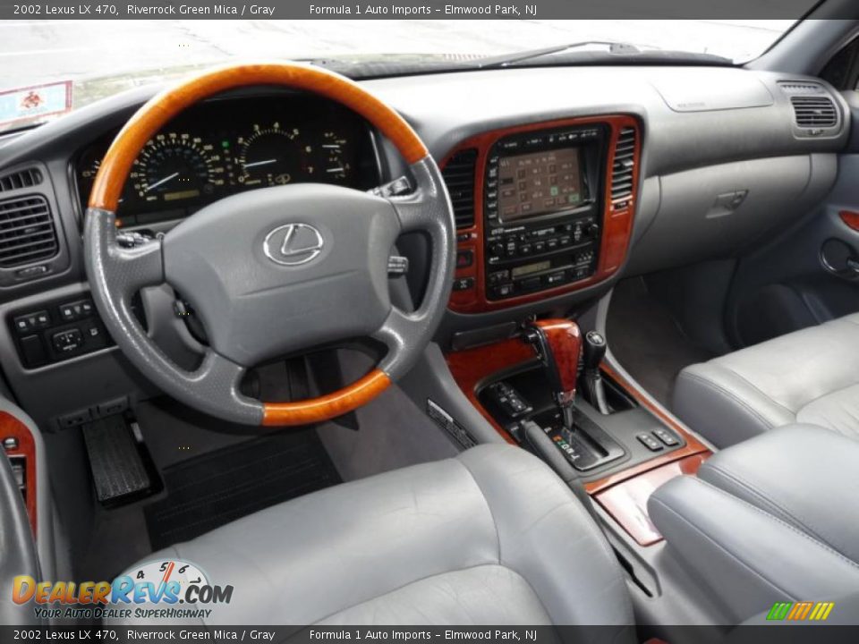 Gray Interior - 2002 Lexus LX 470 Photo #5