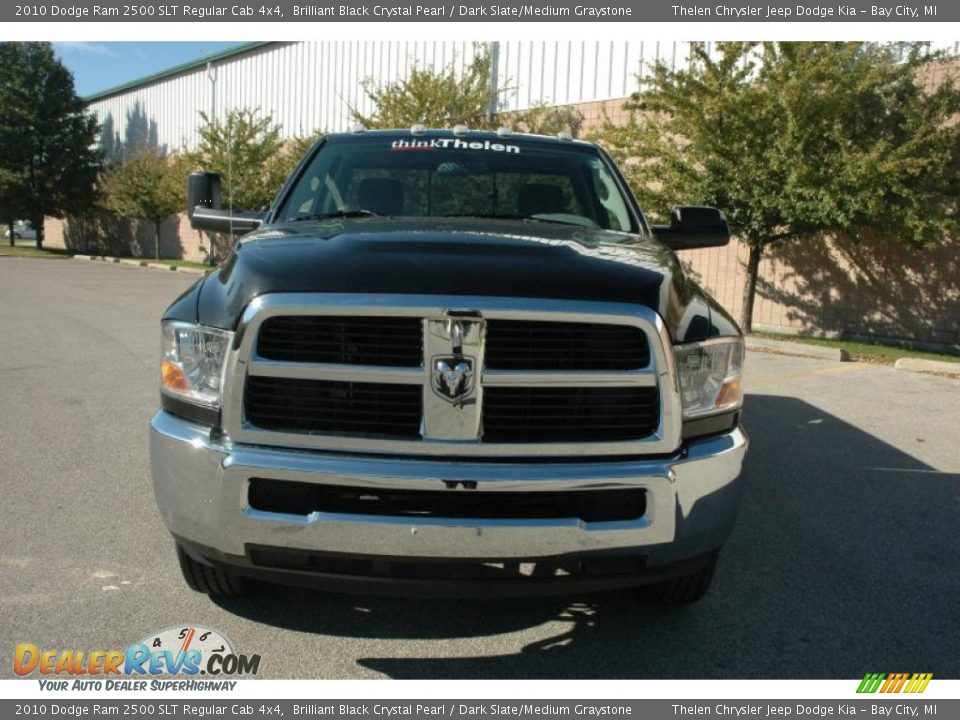 2010 Dodge Ram 2500 SLT Regular Cab 4x4 Brilliant Black Crystal Pearl / Dark Slate/Medium Graystone Photo #2