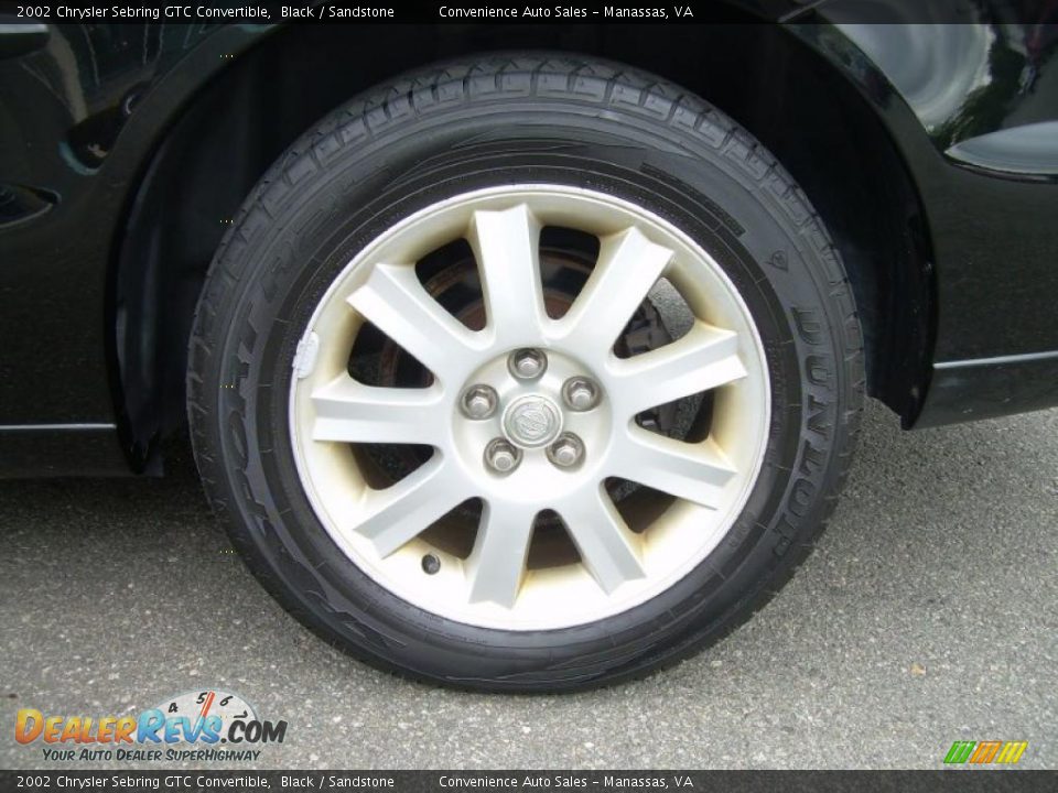 2002 Chrysler Sebring GTC Convertible Wheel Photo #11