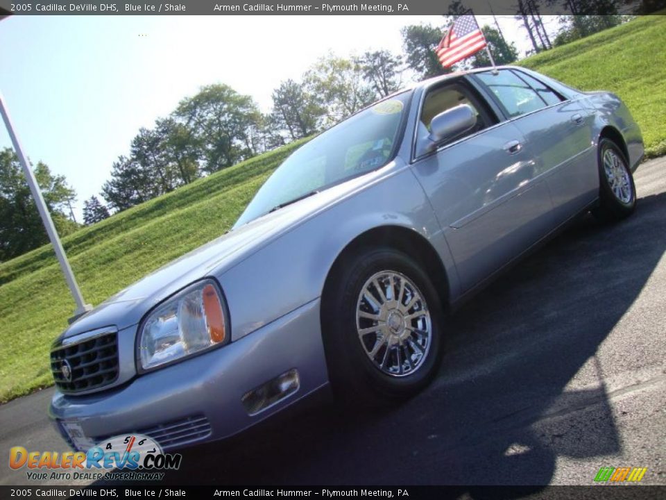 2005 Cadillac DeVille DHS Blue Ice / Shale Photo #1