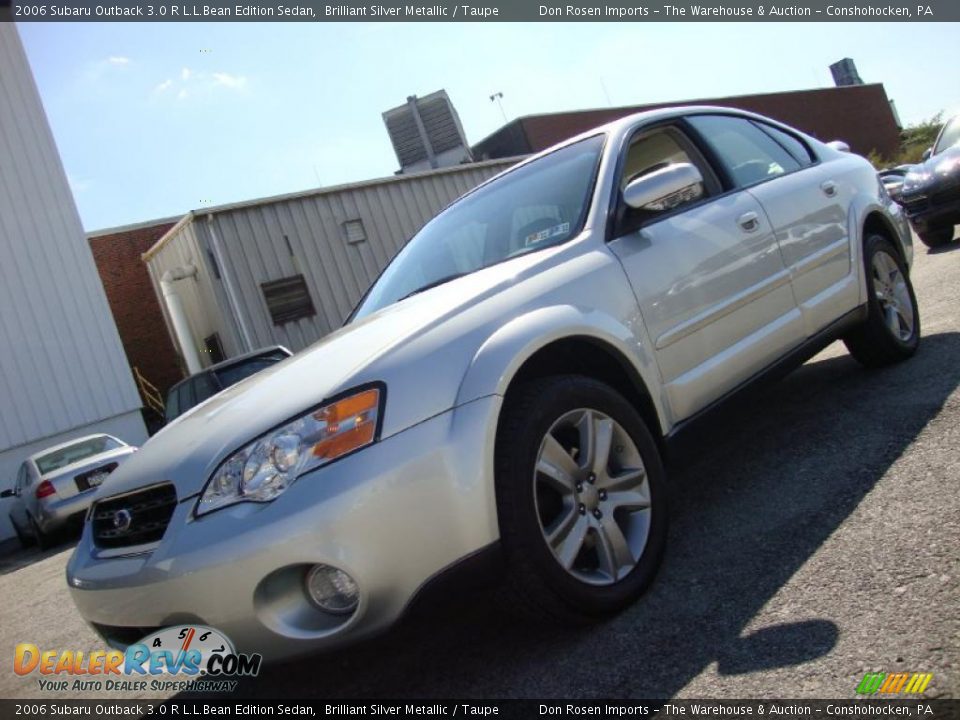 2006 Subaru Outback 3.0 R L.L.Bean Edition Sedan Brilliant Silver Metallic / Taupe Photo #1