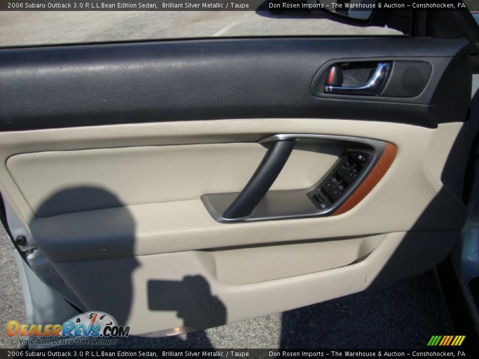 2006 Subaru Outback 3.0 R L.L.Bean Edition Sedan Brilliant Silver Metallic / Taupe Photo #14