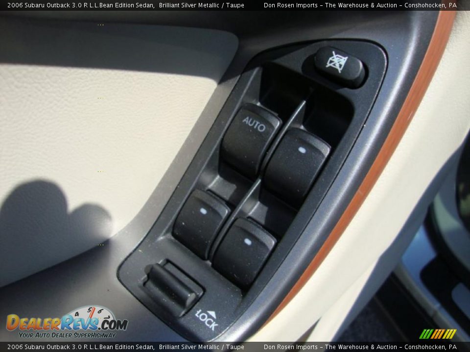2006 Subaru Outback 3.0 R L.L.Bean Edition Sedan Brilliant Silver Metallic / Taupe Photo #15