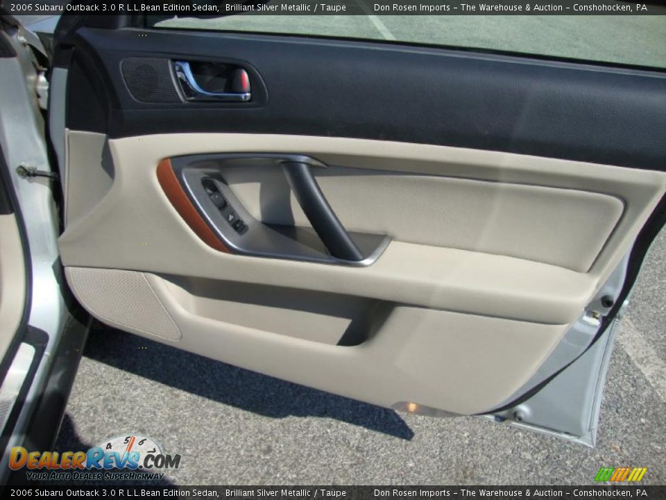2006 Subaru Outback 3.0 R L.L.Bean Edition Sedan Brilliant Silver Metallic / Taupe Photo #20