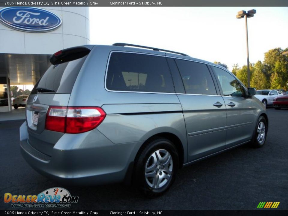 2006 Honda Odyssey EX Slate Green Metallic / Gray Photo #3