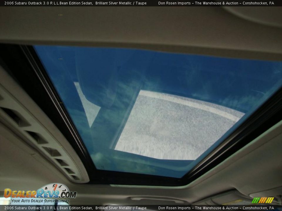 2006 Subaru Outback 3.0 R L.L.Bean Edition Sedan Brilliant Silver Metallic / Taupe Photo #21