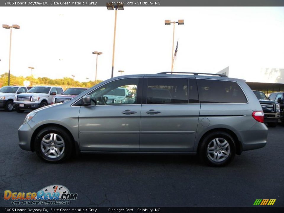 2006 Honda Odyssey EX Slate Green Metallic / Gray Photo #5