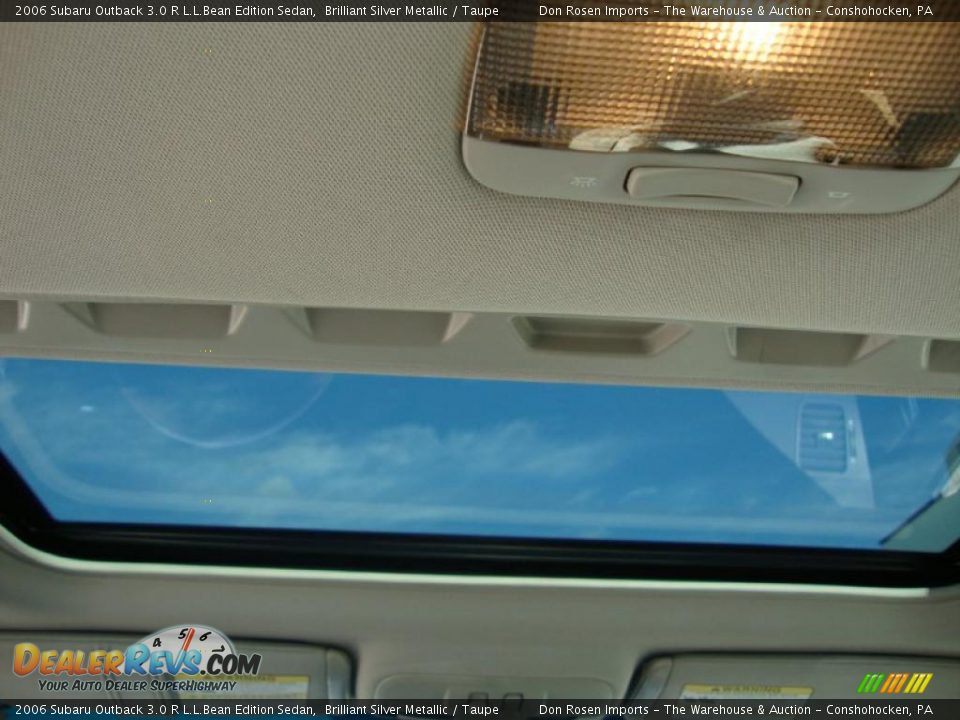 2006 Subaru Outback 3.0 R L.L.Bean Edition Sedan Brilliant Silver Metallic / Taupe Photo #26