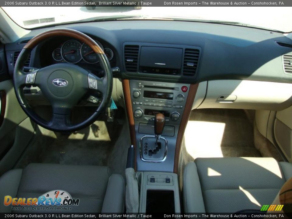 2006 Subaru Outback 3.0 R L.L.Bean Edition Sedan Brilliant Silver Metallic / Taupe Photo #27