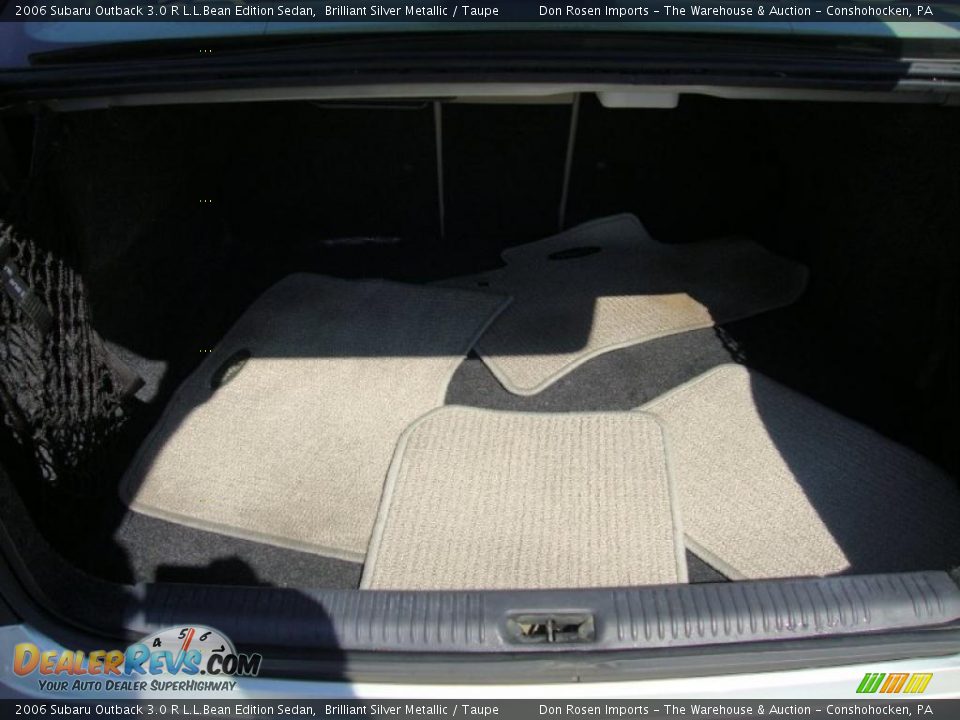 2006 Subaru Outback 3.0 R L.L.Bean Edition Sedan Brilliant Silver Metallic / Taupe Photo #29