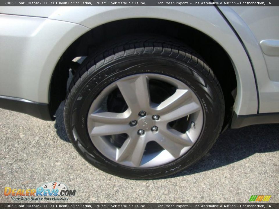 2006 Subaru Outback 3.0 R L.L.Bean Edition Sedan Brilliant Silver Metallic / Taupe Photo #31