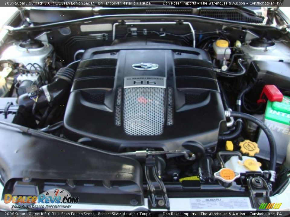 2006 Subaru Outback 3.0 R L.L.Bean Edition Sedan Brilliant Silver Metallic / Taupe Photo #34