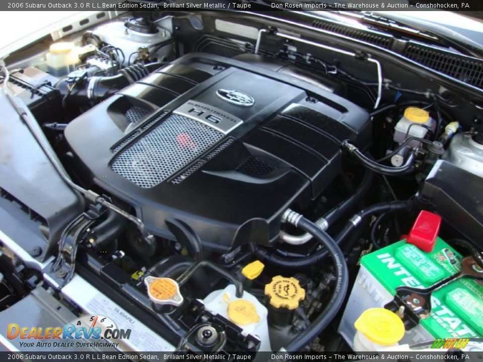2006 Subaru Outback 3.0 R L.L.Bean Edition Sedan Brilliant Silver Metallic / Taupe Photo #35