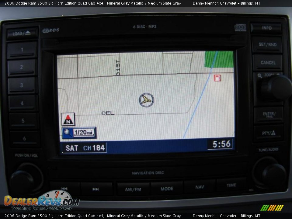 2006 Dodge Ram 3500 Big Horn Edition Quad Cab 4x4 Mineral Gray Metallic / Medium Slate Gray Photo #8