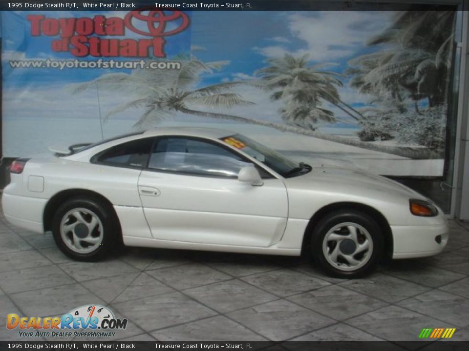 1995 Dodge Stealth R/T White Pearl / Black Photo #1