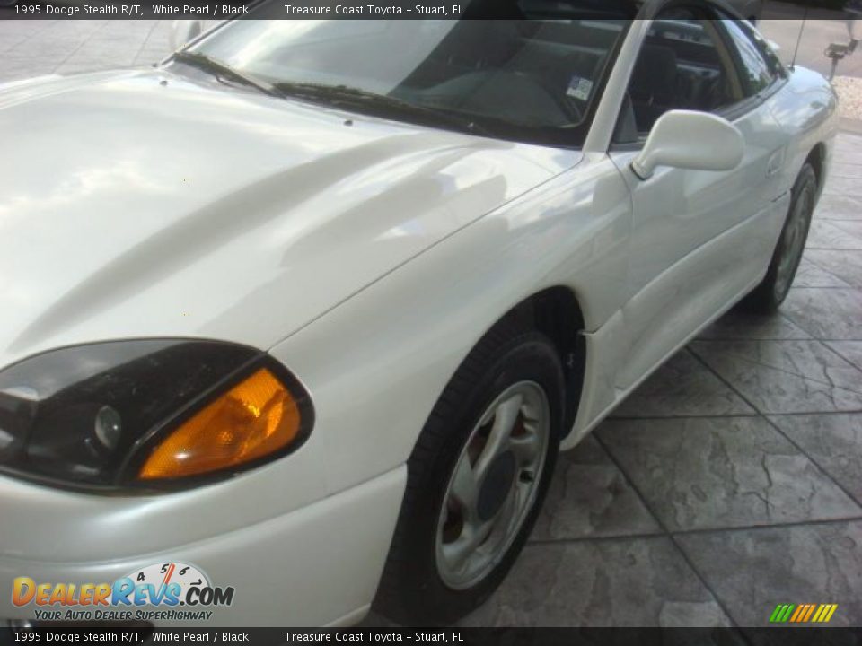 1995 Dodge Stealth R/T White Pearl / Black Photo #4