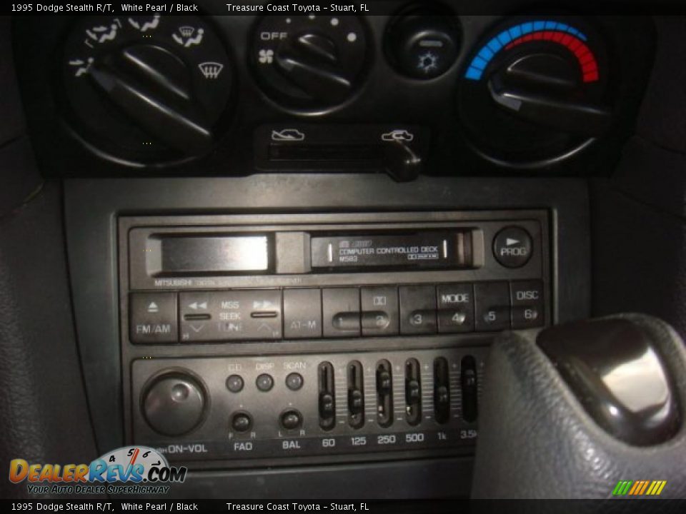 1995 Dodge Stealth R/T White Pearl / Black Photo #26