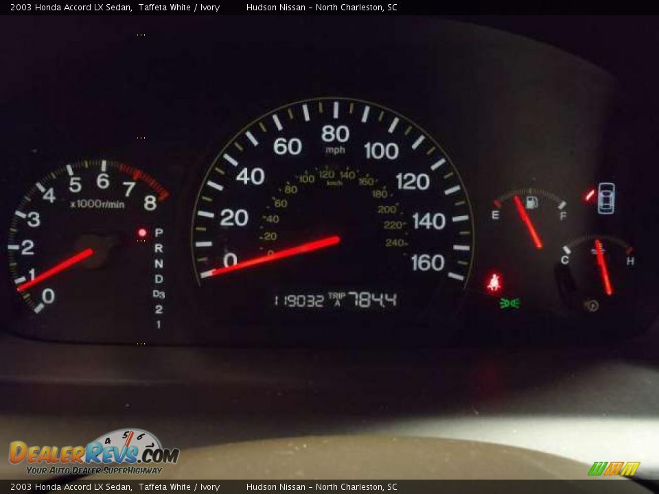 2003 Honda Accord LX Sedan Taffeta White / Ivory Photo #16