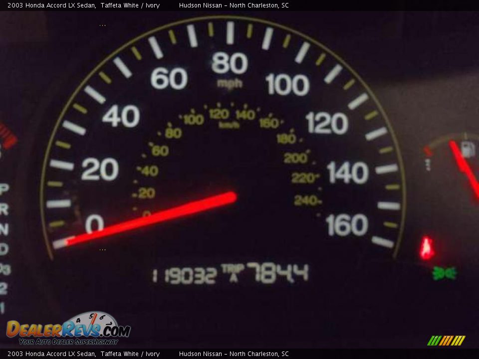 2003 Honda Accord LX Sedan Taffeta White / Ivory Photo #17