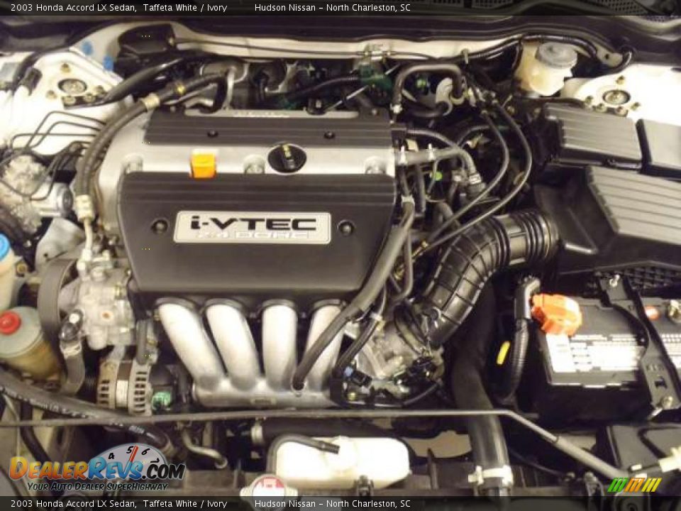 2003 Honda Accord LX Sedan Taffeta White / Ivory Photo #22