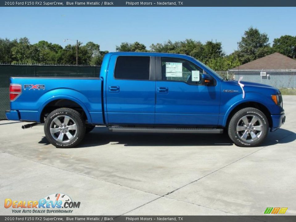 2010 Ford F150 FX2 SuperCrew Blue Flame Metallic / Black Photo #2