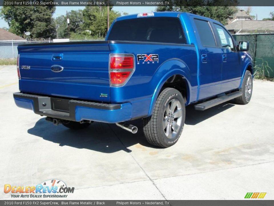 2010 Ford F150 FX2 SuperCrew Blue Flame Metallic / Black Photo #3