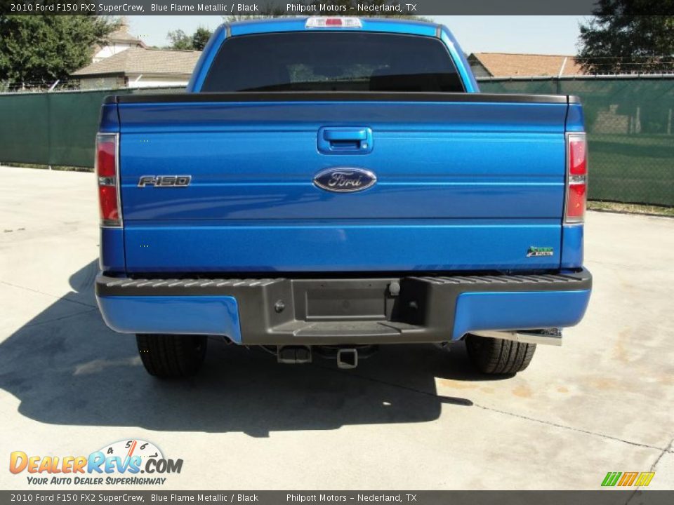 2010 Ford F150 FX2 SuperCrew Blue Flame Metallic / Black Photo #4