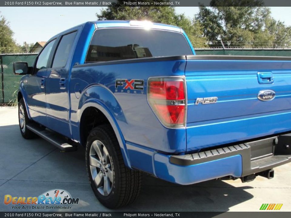 2010 Ford F150 FX2 SuperCrew Blue Flame Metallic / Black Photo #5