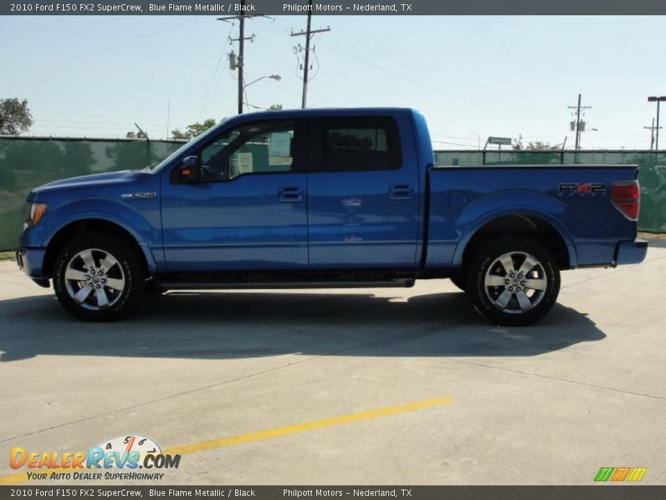 2010 Ford F150 FX2 SuperCrew Blue Flame Metallic / Black Photo #6