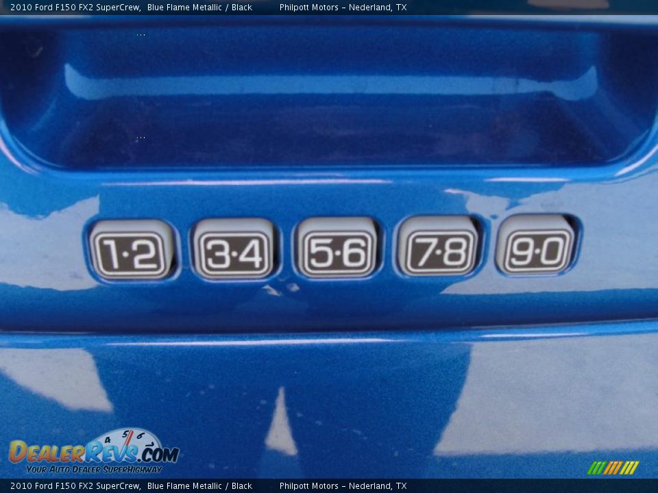2010 Ford F150 FX2 SuperCrew Blue Flame Metallic / Black Photo #15