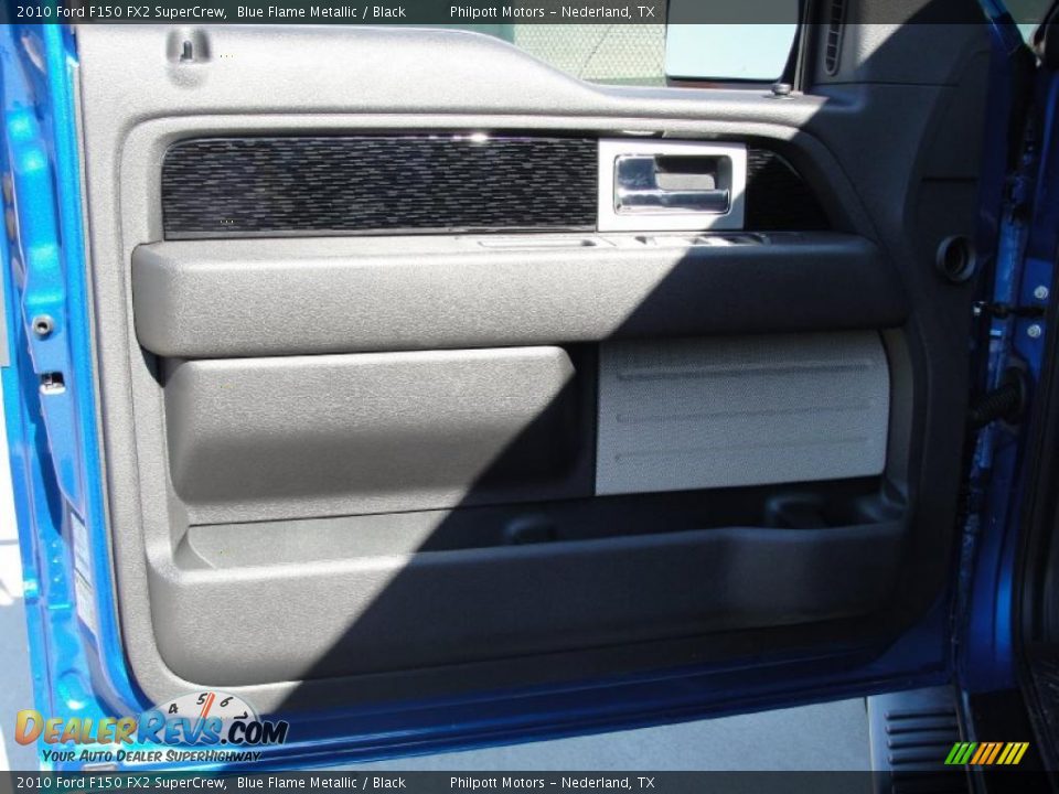 2010 Ford F150 FX2 SuperCrew Blue Flame Metallic / Black Photo #21