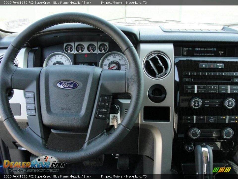 2010 Ford F150 FX2 SuperCrew Blue Flame Metallic / Black Photo #25