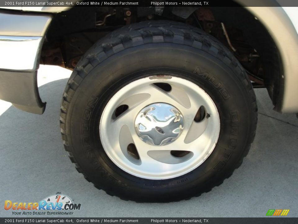 2001 Ford F150 Lariat SuperCab 4x4 Wheel Photo #12