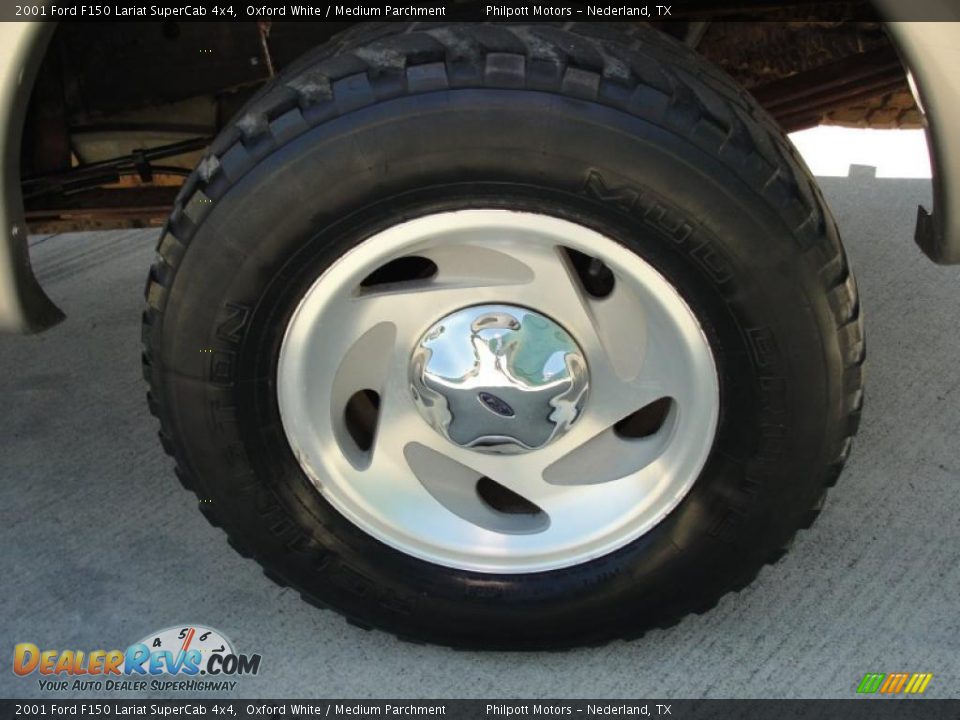 2001 Ford F150 Lariat SuperCab 4x4 Wheel Photo #13