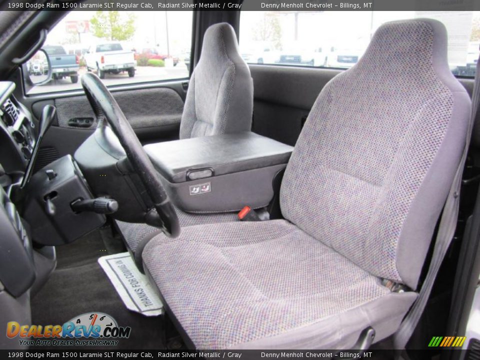 Gray Interior - 1998 Dodge Ram 1500 Laramie SLT Regular Cab Photo #4