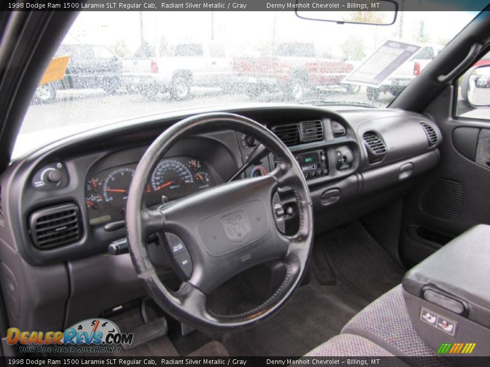 Gray Interior 1998 Dodge Ram 1500 Laramie Slt Regular Cab