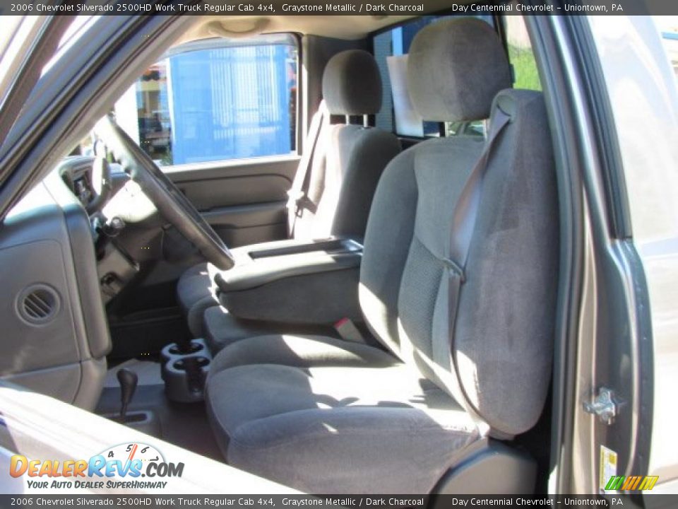 2006 Chevrolet Silverado 2500HD Work Truck Regular Cab 4x4 Graystone Metallic / Dark Charcoal Photo #8